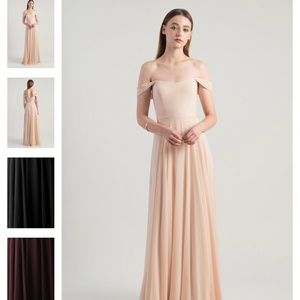 Bella Bridesmaid Jenny Yoo Valence Dress - Soft Blush